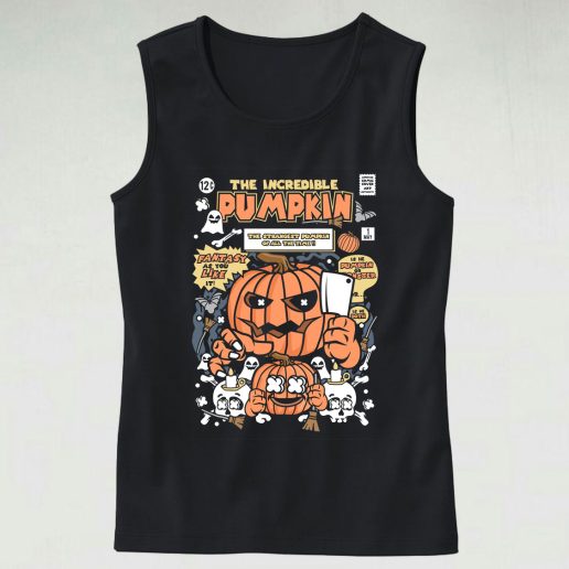 The Incredible Pumpkin Graphic Tank Top