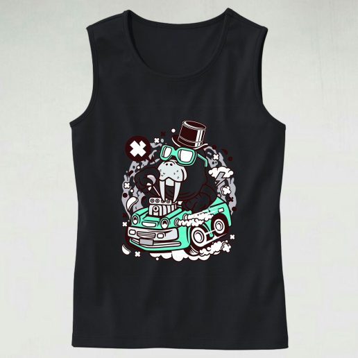 Walrus Hotrod Graphic Tank Top