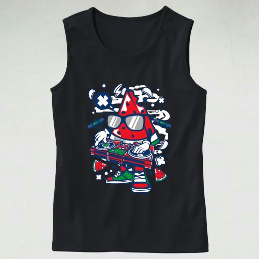 Watermelon Dj Graphic Tank Top