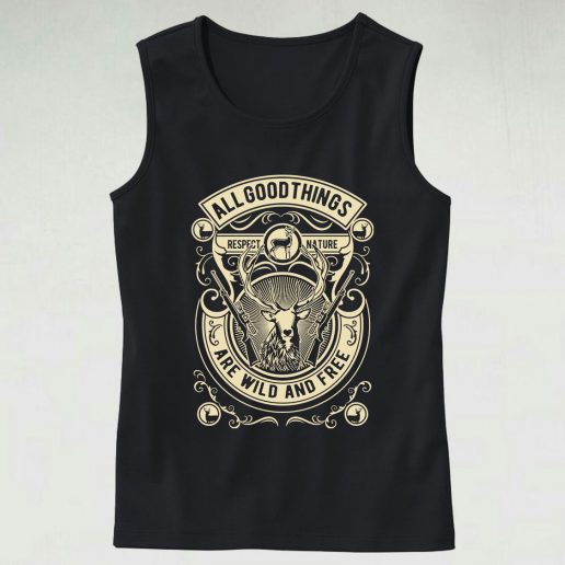 Wild And Free Graphic Tank Top