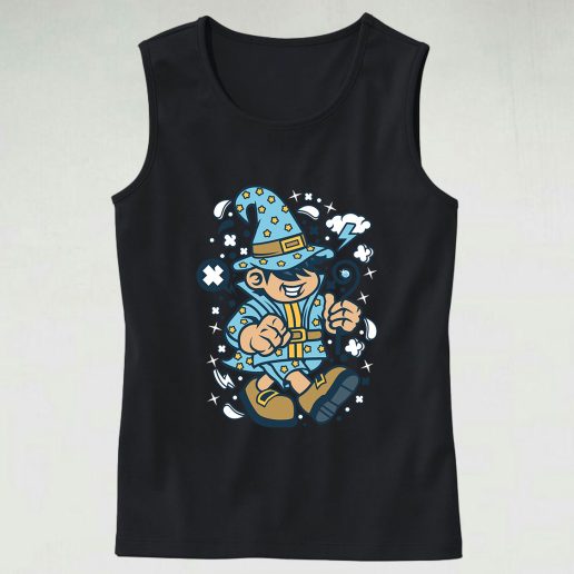 Wizard Kid Graphic Tank Top