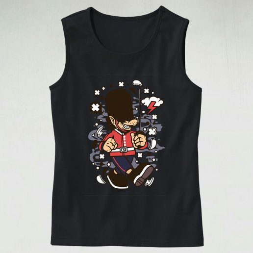 Wolf London Guard Graphic Tank Top