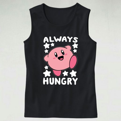 Always Hungry Kirby Funny Casual Tank Top Outfit