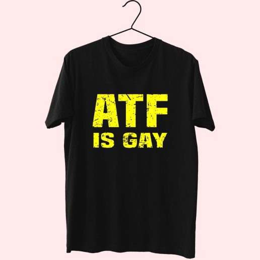 Atf Is Gay 80s T Shirt Fashion