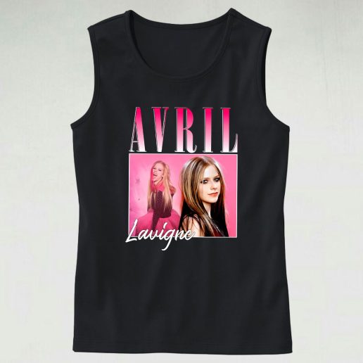 Avril Lavigne Casual Tank Top Outfit