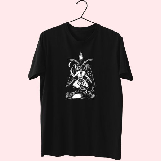 Baphomet Witch Satan 80s T Shirt Fashion