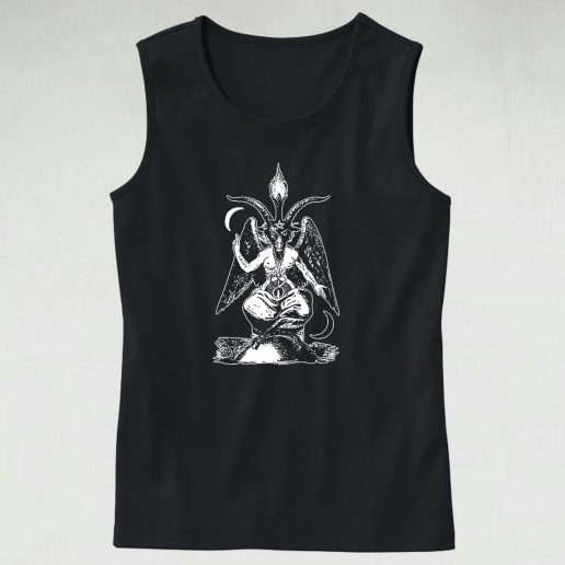 Baphomet Witch Satan Tank Top Outfit