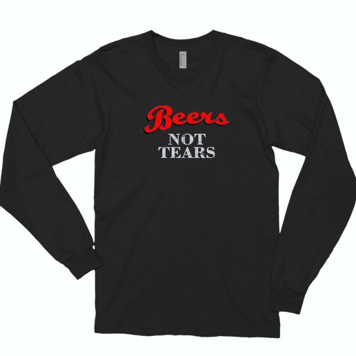 Bears Not Teers 70s Long Sleeve T Shirt