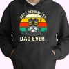 Best Schnauzer Dad Ever 80s Oversized Hoodie