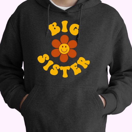 Big Sister 80s Oversized Hoodie