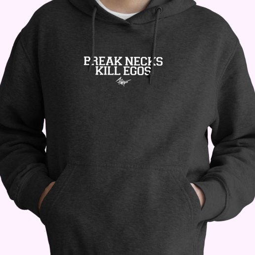 Break Necks Kill Egos 70s Basic Hoodie 1.jpeg