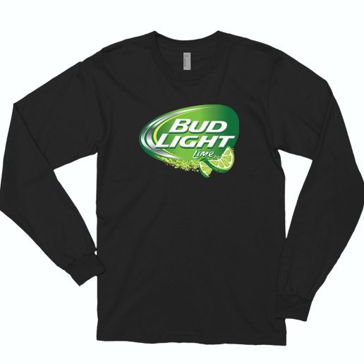 Bud Light Lime 70s Long Sleeve T Shirt