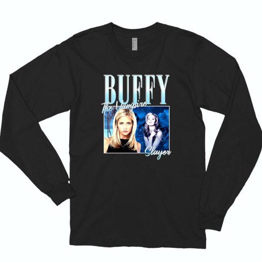 Buffy The Vampire Slayer 70s Long Sleeve T Shirt