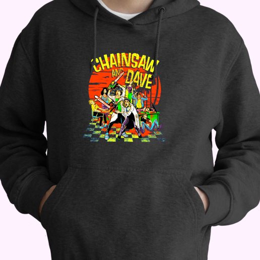 Chainsaw Dave 70s Basic Hoodie 1.jpeg