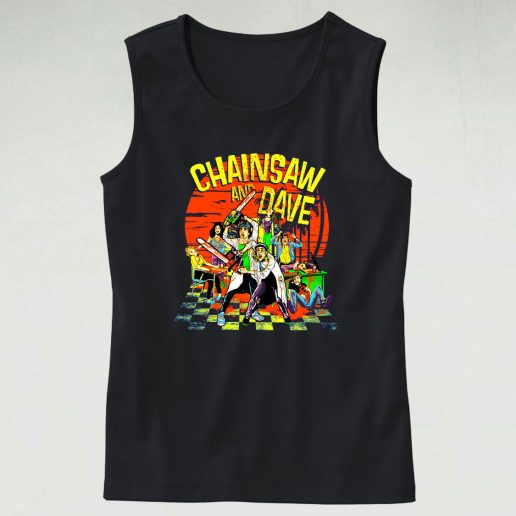 Chainsaw Dave Casual Tank Top Outfit