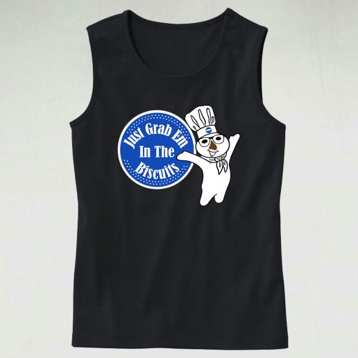 Chef Just Grab Biscuits 70s Tank Top Style