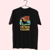 Dad Bod Its A Father Figure 80s T Shirt Fashion