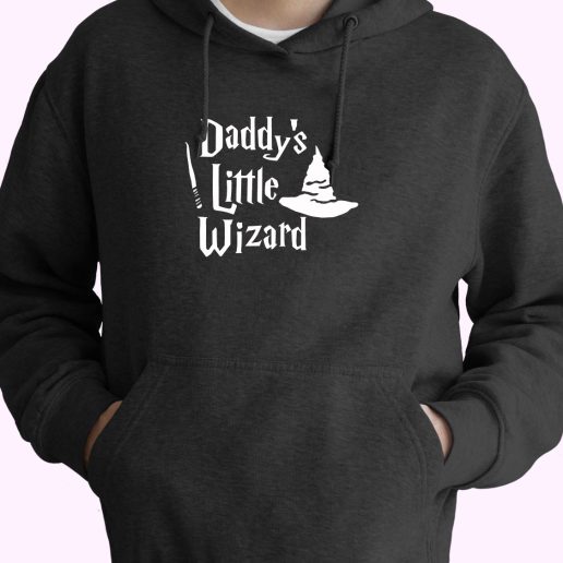 Daddys Little Wizard 70s Basic Hoodie 1.jpeg