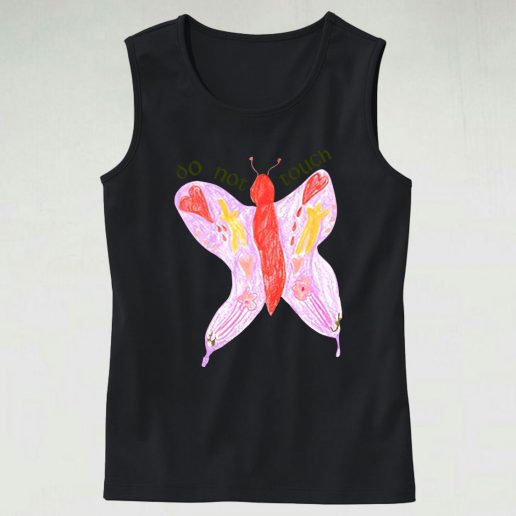 Do Not Touch Butterfly 70s Tank Top Style