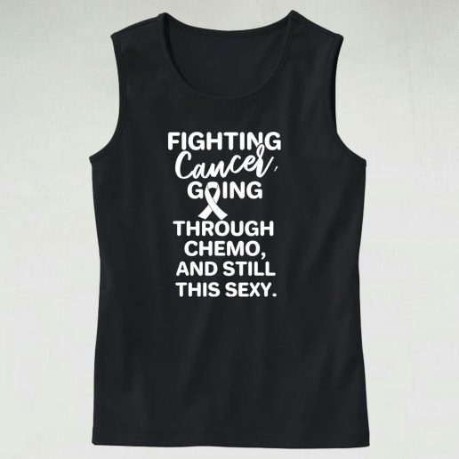 Fighting Lung Cancer Going Through Chemo Still This Sexy Tank Top Outfit