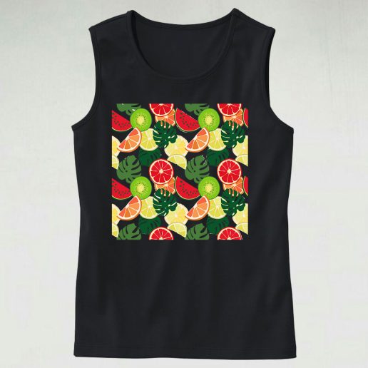 Fresh Tropical Fruits Tank Top Outfit