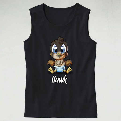 Funny Baby Hawk 70s Tank Top Style