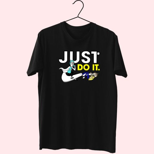 Funny Rick Just Do It Trendy 70s T Shirt Outfit