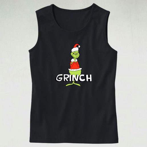 Grinch Vintage Stole Casual Tank Top Outfit