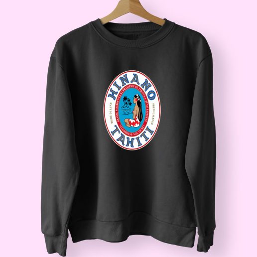 Hinano Beer Retro Classic 70s Sweatshirt Inspired