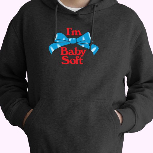 Im Baby Soft Cute Vintage Retro Style 70s Basic Hoodie 1.jpeg