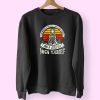 I'm Mostly Peace Love And Light And A Little Go Yoga Trendy 80s Sweatshirt