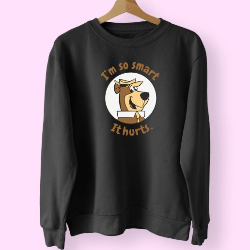 I'm So Smart It Hurts Trendy 80s Sweatshirt