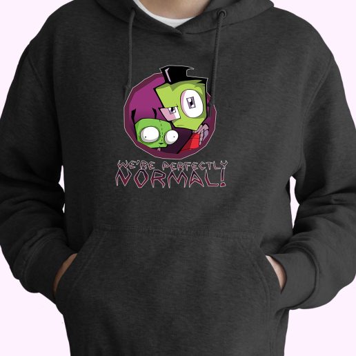 Invader Zim Were Perfectly Normal 70s Basic Hoodie 1.jpeg