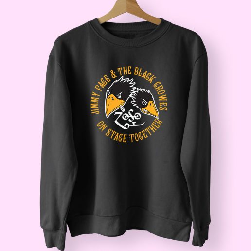 Jimmy Page & The Black Crowes 70s Sweatshirt Inspired