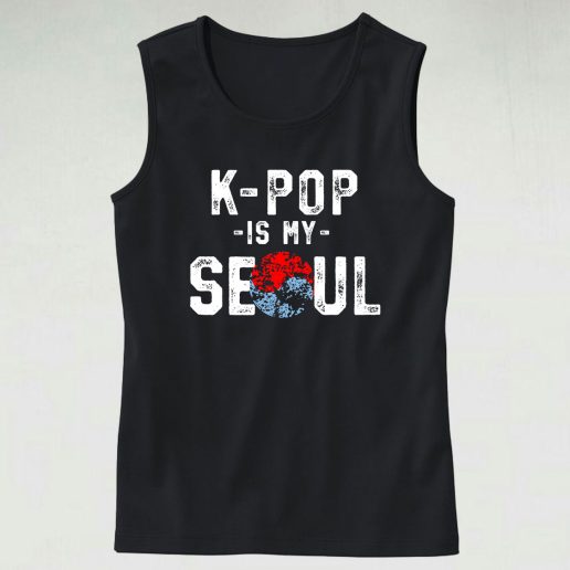 K Pop Is My Soul Shirt South Korea 70s Tank Top Style