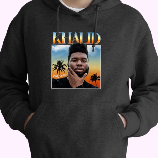 Khalid Dj Homage 70s Basic Hoodie 1.jpeg