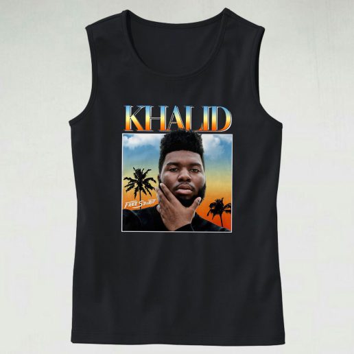 Khalid Dj Homage Casual Tank Top Outfit