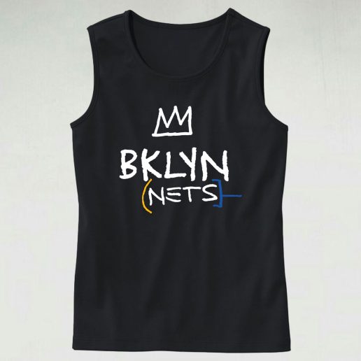 King Brooklyn Nets Crown 70s Tank Top Style