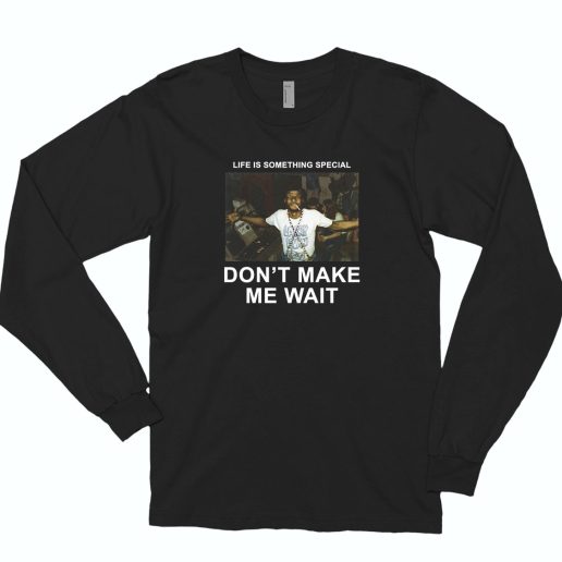 Larry Levan Don't Make Me Wait 70s Long Sleeve T Shirt