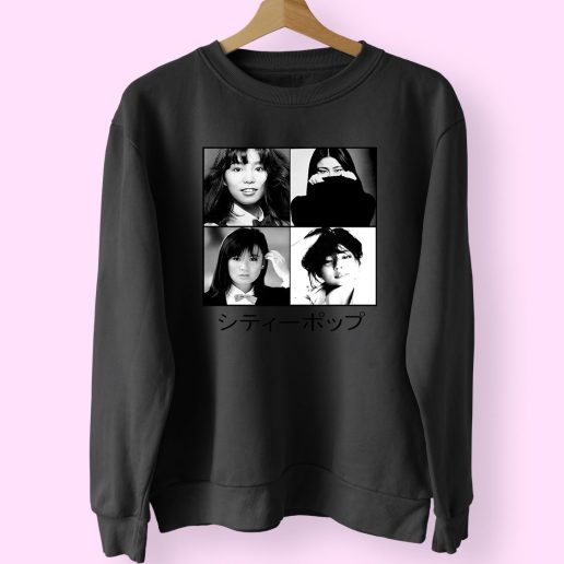 Mariya Takeuchi Jpop City Pop 70s Sweatshirt Inspired