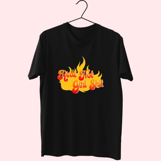 Megan Thee Stallion Real Hot Girl Flame 70s T Shirt Outfit