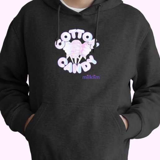 Milklim Cotton Candy Cute 70s Basic Hoodie 1.jpeg