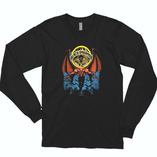 Mob Rules Tour Bs 70s Long Sleeve T Shirt