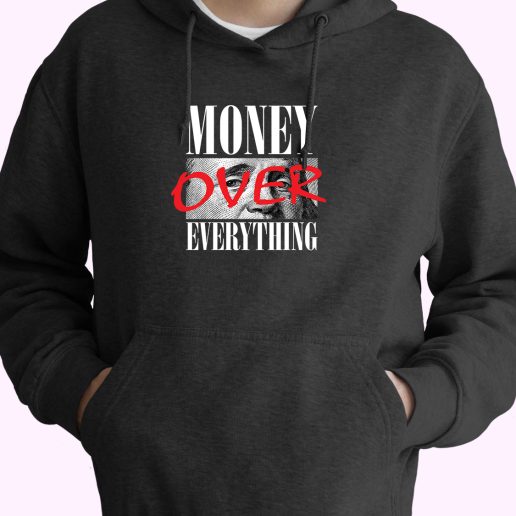 Money Over Everything Vintage 70s Basic Hoodie 1.jpeg