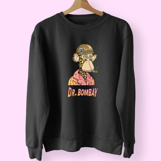 Monkey Bombay Funny Style 70s Sweatshirt Inspired