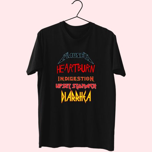 Nausea heartburn indigestion upset stomach diarrhea 70s T Shirt Outfit