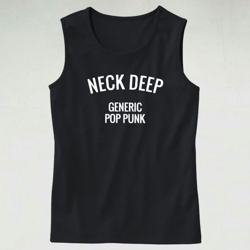 Neck Deep Generic Pop Punk Casual Tank Top Outfit