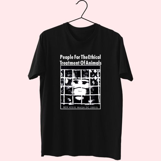 People For The Ethical Treatment Of Animals 70s T Shirt Outfit