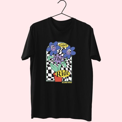 Reclaimed Enjoy The Ride Vintage 80s Style 70s T Shirt Outfit