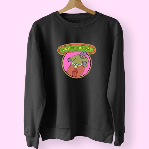 Retro Sweet Pickles Worried Walrus 70s Sweatshirt Inspired